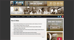 Desktop Screenshot of blackcollegefootballhof.org
